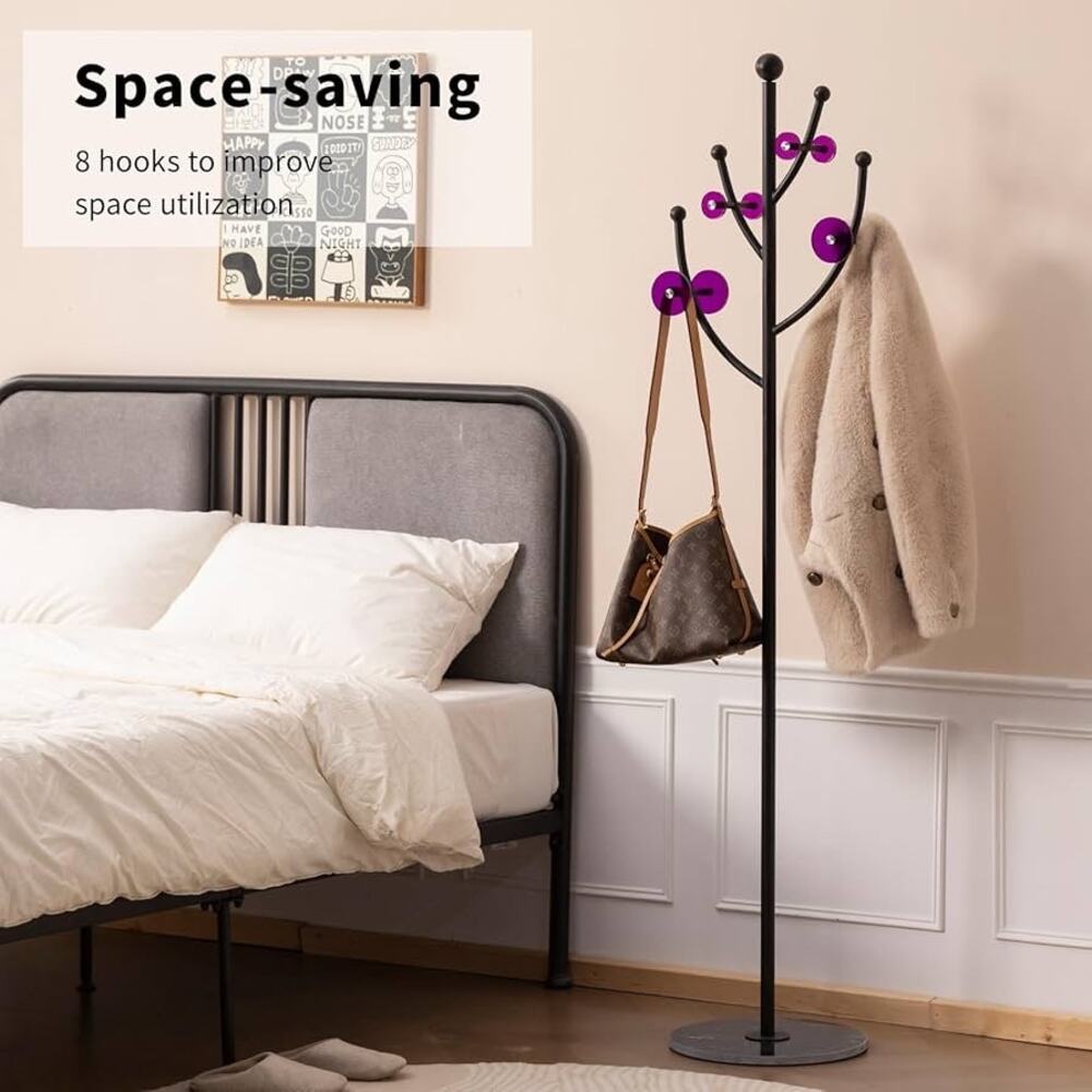 Heavy Duty Flower Shape Coat Rack New - Picture 3 of 10